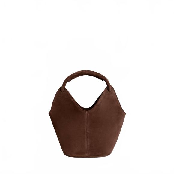 LEMIZ Handbags - NEW LEMIZ women's mia bucket handbag in chocolate